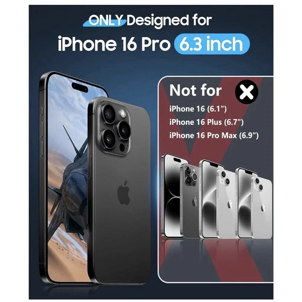 Top Gun Magnetic for iPhone 16 Pro Case, 6.3